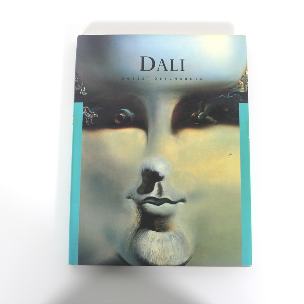 Dali by Robert Descharnes Art Book Hard Cover Coffee Table Book 1985
